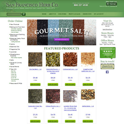San Francisco Herb Co. - Spice and Herb Supplier